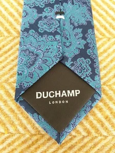 Corbata de seda Duchamp 8 cm - Imagen 1 de 5