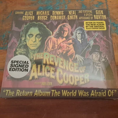 Alice Cooper-The Revenge Of Alice Cooper , CD + handsigniertes Insert - Bild 1 von 2