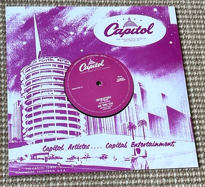NAT KING COLE - Unforgettable  VINYL SINGLE  RSD 2015  INSERT  UNPLAYED MINT - Image 1 of 4