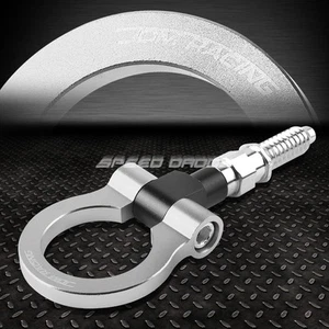 ANILLO DE GANCHO DE REMOLQUE DELANTERO/TRASERO PLATEADO 7" M15.8XP3.175 PARA 97-06 BMW SERIE 3/5/7 Z3 Z4 - Imagen 1 de 5