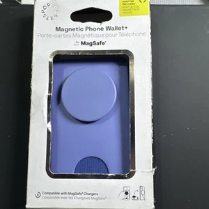 Popsockets Magnetic Phone WALLET+ (For MAGSAFE) DEEP PERIWINKLE iphone 16 15 14 - Photo 1 sur 2