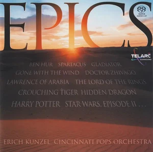 SACD Erich Kunzel , Cincinnati Pops Orchestra Epics SUPER JEWEL Telarc - Picture 1 of 1