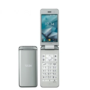 KYOCERA 902KC DIGNO KEITAI 3 ANDROID FLIP PHONE Silver UNLOCKED Sim Free From JP - Picture 1 of 9