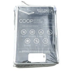 Coop Home Goods Ultra-Luxe Body Pillow Protector for Memory Foam Pillows - Picture 1 of 4