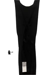Elle Askari Black Dress Size 8 - Picture 1 of 9