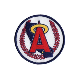 1986-1992 California Angels Primary Team Logotipo Cooperstown Camiseta deportiva Parche - Imagen 1 de 1