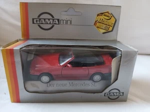 Antigua miniatura 1:43 Gama Mini 81132000 Mercedes Benz SL. Made in Germany. - Imagen 1 de 12