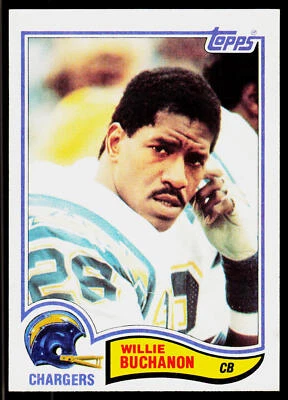 Willie Buchanon, 1982 Topps, #227, San Diego Chargers - Image 1 of 2
