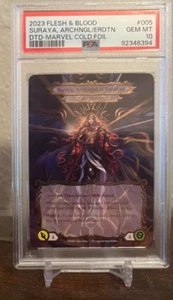 Flesh and Blood - Figment of Erudition Suraya Archangel DTD005 Marvel PSA 10 - Picture 1 of 4