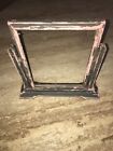 Antique Tilt/Swing, Wood, Photo Picture, Frame Brown/ Salmon Pink Shabby Chic