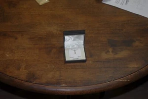 sterling silver diamond necklace - Picture 1 of 3