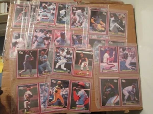 1984 Donruss Action All-Star Set of 60 w/HOF & stars in pages - Picture 1 of 1