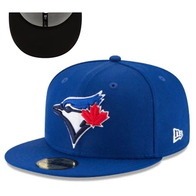 Toronto Blue Jays Authentic New Era 59FIFTY Fitted Cap - Blue 5950 Hat