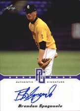 2013 Leaf Perfect Game Autographs Purple #BS3 Brendan Spagnuolo/1
