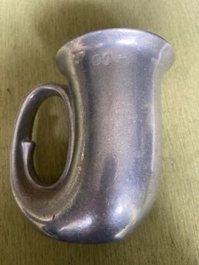 Vintage Pewter French Horn Mug - Picture 1 of 6