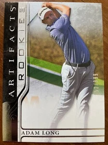 2021 UD Artifacts Golf Rookies 67 Adam Long /999 - Picture 1 of 2