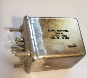 ALLIED CONTROL RELAY TAHR-4C 24 VDC 2A - Picture 1 of 2