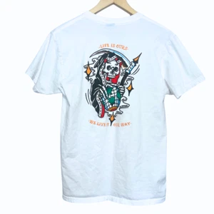 Dark Seas Division Life Is Ours Shirt Mens Size M Skull Graphic Logo Streetwear - Picture 1 of 8