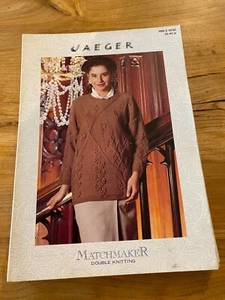 New JAEGER Lady's TEXTURED TUNIC Knitting Pattern MATCHMAKER DK 5030 - Picture 1 of 1