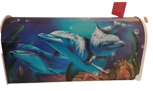 CAJA DE MADERA DOLPHiNS ~ laminada ~ SIN PINTURA ~ (Desvanece y astillas)) - Imagen 1 de 2
