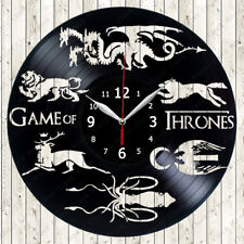 Game of Thrones Vinyl Record Wall Clock Decor Handmade 194