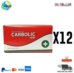 12 X Blue Power Carbolic Soap 125g