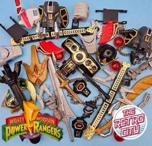 Vtg MMPR Mighty Morphin Power Rangers Megazords & Accessories Spare Parts 90s - Picture 1 of 280