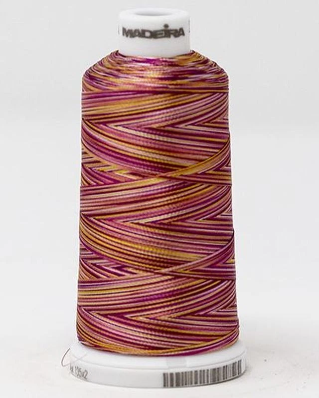 Madeira Classic Rayon 40, #2000 PINK ASTRO 1000m Variegated Embroidery Thread - Image 1 of 1