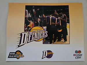 Los Angeles D-Fenders NBA D-League 2007/08 Schedule Poster Card (8.5" x 11") - Picture 1 of 2