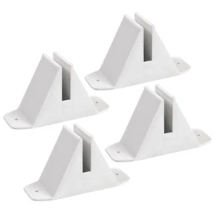 4pcs Fixed Base Fence Garden Fence Support Base For Small Fence Fence Base - Picture 1 of 12