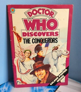 Doctor Who Discovers The Conquerors. Target 1977 With Poster - Picture 1 of 14