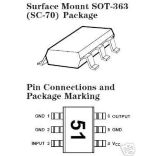 INA-51063 2.4 GHz  MMIC Amplifier  HF Opamp - Bild 1 von 1