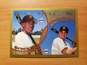 1999 Topps #214 Arturo McDowell & Tony Torcato - Rookie - Giants - MLB