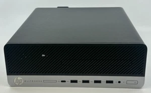HP EliteDesk 705 G4 SFF Desktop - AMD Ryzen 3 Pro 2200G - 8GB RAM Fully Working - Afbeelding 1 van 4
