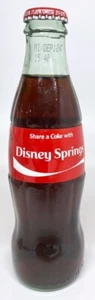 New World of Coca Cola Orlando Store Disney Springs Wrapped 8 oz Glass Bottle - Picture 1 of 2