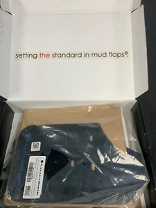 Rally Armor MF1-UR-BLK/BL Black/Blue UR Mud Flaps for 2002-2007 Subaru WRX/STI - Picture 1 of 5