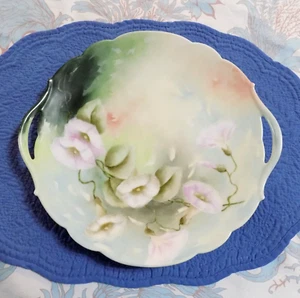 Plato de pastel T&V Limoges Francia con asas Tressemann & Vogt - Imagen 1 de 8