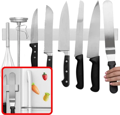 Modern Innovations 16 Inch Magnetic Knife Holder for Refrigerator, Magnetic Knif - Image 1 of 4