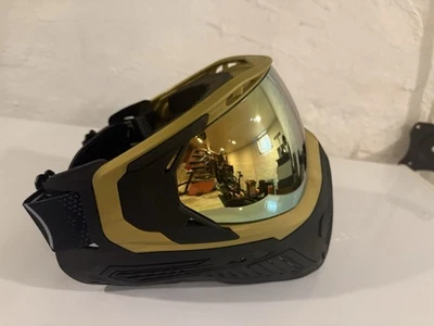 HK Army SLR Goggles - Alloy (Gold/Black/Smoke w/Gold Lens) - Image 1 of 3