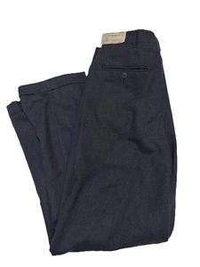 Geoffrey Beene Men's Size 32x30 Blue 100% Worsted Wool Dress Pants - Picture 1 of 5