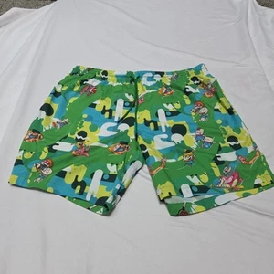 RSVLTS Classic Nickelodeon Mens Hybrid Swim Shorts XL Green SpongeBob Rugrats - Picture 1 of 10