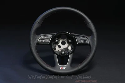 8W0419091FT Leather Steering Tiptronic Multifunction Ttn OEM Audi S4 8W B9 A5 S5 - Image 1 of 4