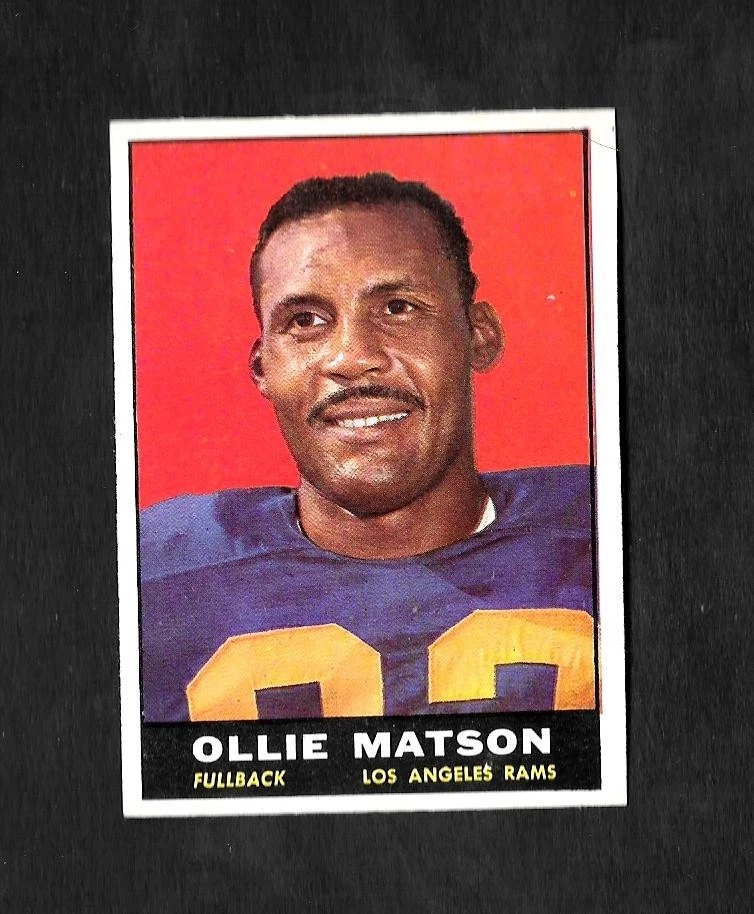 1961 TOPPS #50 OLLIE MATSON - GEM MINT - 3.99 MAX SHIP COST - Image 1 of 1