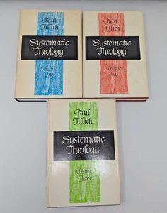 Systematic Theology 3 volumes Paul Tillich, dust jackets 1st ed mix printings - Foto 1 di 13