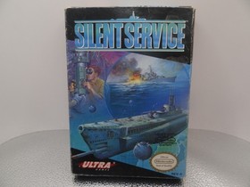 Silent Service (NES, 1989) GREAT GAME CIB CHECK OUT MY STORE