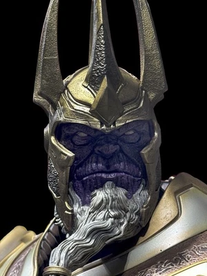 Retrato Personalizado 1/4 Rey Thanos Para Estatua En Trono (Estatua No Incluida) Foto 1 de 4