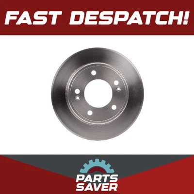 2x Brake Discs Pair Solid fits HYUNDAI i30 GD 1.6 Rear 11 to 17 261.9mm Set New - Image 1 of 4