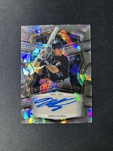 2023 Panini Select Mike Piazza #SCS-MP Autografo Auto Cracked Ice Prizm 19/23 - Foto 1 di 3