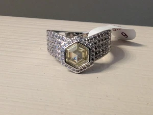 Bomb Party Größe 9. RG15538. Make My Night. Zitrone CZ auf Rhodinierung  - Bild 1 von 3