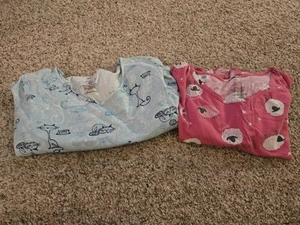Secret Treasures Pajama Tops 2 Womens Sheep And Cats XL - Picture 1 of 7